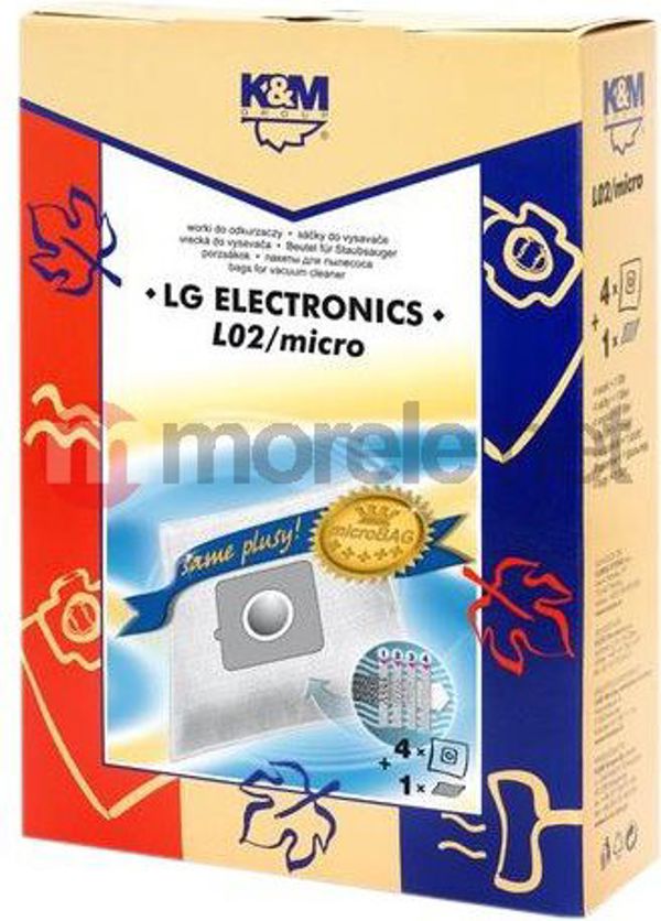 Worek do odkurzacza König & Meyer LG L02 Micro (4 worki + filtr)