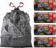 Σακούλες απορριμμάτων ALUFIX Aluflexy, με ταινία, LDPE, 60l, 10 τεμ., ατσάλι χρώμα