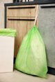 Σακούλες σκουπιδιών ALUFIX με κορδέλα, HDPE, 35 λίτρα, 25 τεμ., πράσινες