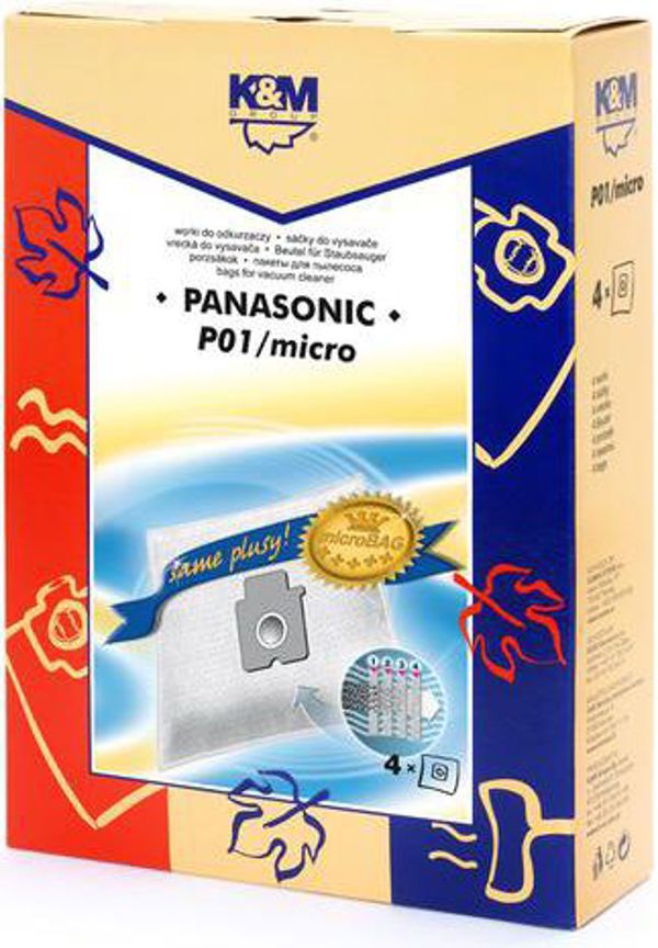 Worek do odkurzacza König & Meyer Panasonic P01 Micro (4 worki)