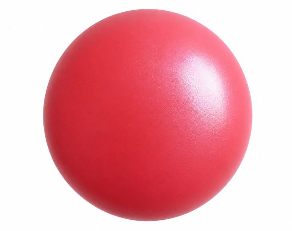 Wozinsky Piłka Gimnastyczna Treningowa Rehabilitacyjna Mała Czerwona KUBISPORT 30 cm
