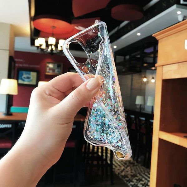 Γυαλιστερό κάλυμμα θήκης Wozinsky Wozinsky Star Glitter με γκλίτερ για Samsung Galaxy A31 πράσινο 7275800 9111201909373
