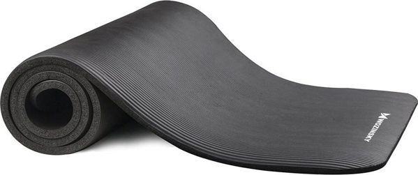 Wozinsky Στρώμα Γυμναστικής WNSP 181cm x 63cm x 1cm, Μαύρο