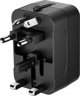Αντάπτορας ταξιδιού Wozinsky Wozinsky WUTWC universal 24W / US / AUS / UK / 2x USB-A - μαύρο 13804522 5907769308512