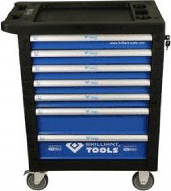 Καρότσι εργαλείων KS Tools με 7 συρτάρια, κενό