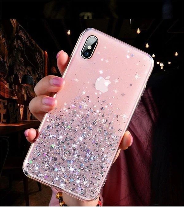 Wozinsky Wozinsky Star Glitter λαμπερή θήκη με γκλίτερ Samsung Galaxy A42 5G ροζ