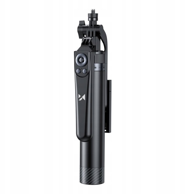 Wozinsky Selfie stick WC1Y30S teleskopowy tripod 1.3m z uchwytem na telefon - czarny