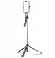 Wozinsky Selfie stick WC1Y30S teleskopowy tripod 1.3m z uchwytem na telefon - czarny