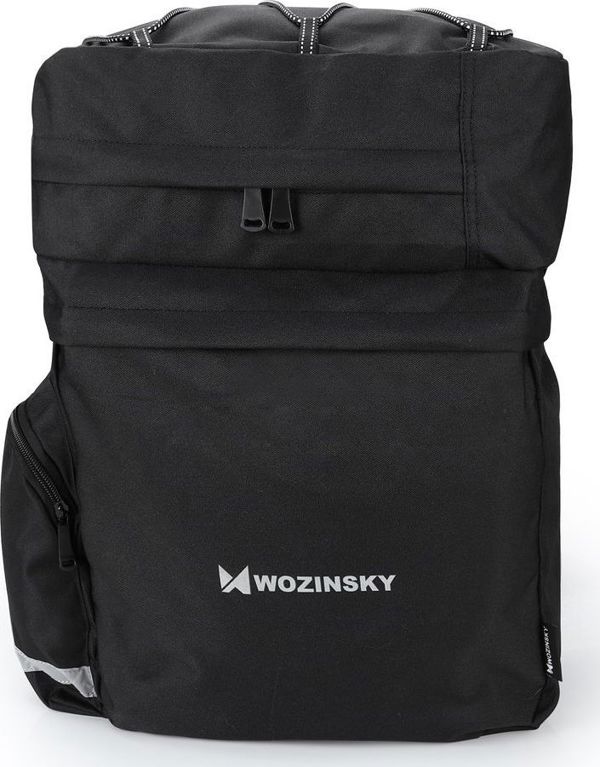 Wozinsky WBB13BK Τσάντα Ποδηλάτου Σχάρας 60L, Αδιάβροχη Τσάντα Πορτ-Μπαγκάζ, Μαύρη