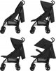 Wozek Kidwell KIDWELL WOZEK PARASOLKA QUGAR BLACK