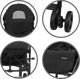 Wozek Kidwell KIDWELL WOZEK PARASOLKA QUGAR BLACK