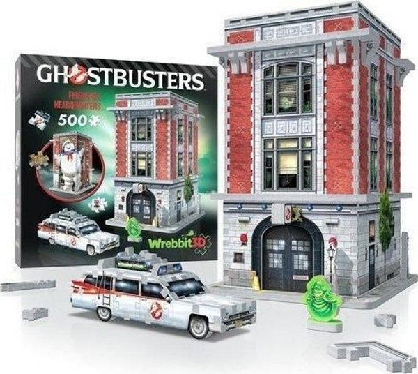 3D Παζλ Wrebbit 500 κομμάτια Ghostbusters Firehouse