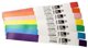 Wristband, Polypropylene, 1x10in (25.4x254mm)| Direct thermal, Z-Band Splash, Adhesive closure, 1in (25.4mm) core, 350/roll, 4/box, Pur