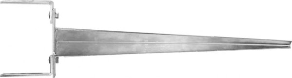 Ρυθμιζόμενη βάση πασσάλου 0-160x700x2x4 mm D-TDR /1τεμ./
