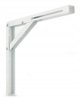 WSPORNIK STALOWY SKLADANY Z BLOKADA BIALY 200X160X1.5