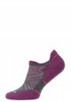 W'S Run Targeted Cushion Low Ankle Socks, 052 | medium gray, S