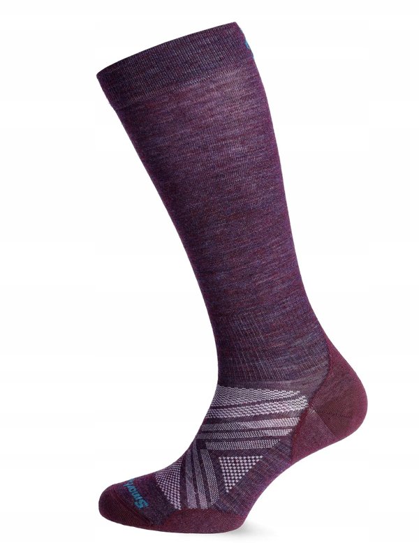 W'S Ski Zero Cushion Extra Stretch OTC Socks, L90 | purple iris, M