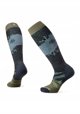 W'S Ski Full Cushion Snowpocalypse Pattern OTC Socks, 003 | charcoal, S