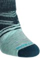 W'S Ski Full Cushion Snowpocalypse Pattern OTC Socks, B72 | frosty green, S
