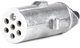 Wtyk przyczepy 7 pin typ n 24v tir amio-04791