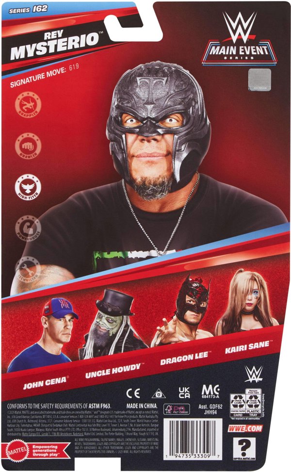 WWE Main Event Series Rey Mysterio Figurka (JHH94)