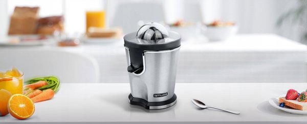 Αποχυμωτής Εσπεριδοειδών Muse MS-10CP, 160W, Inox, Μαύρο