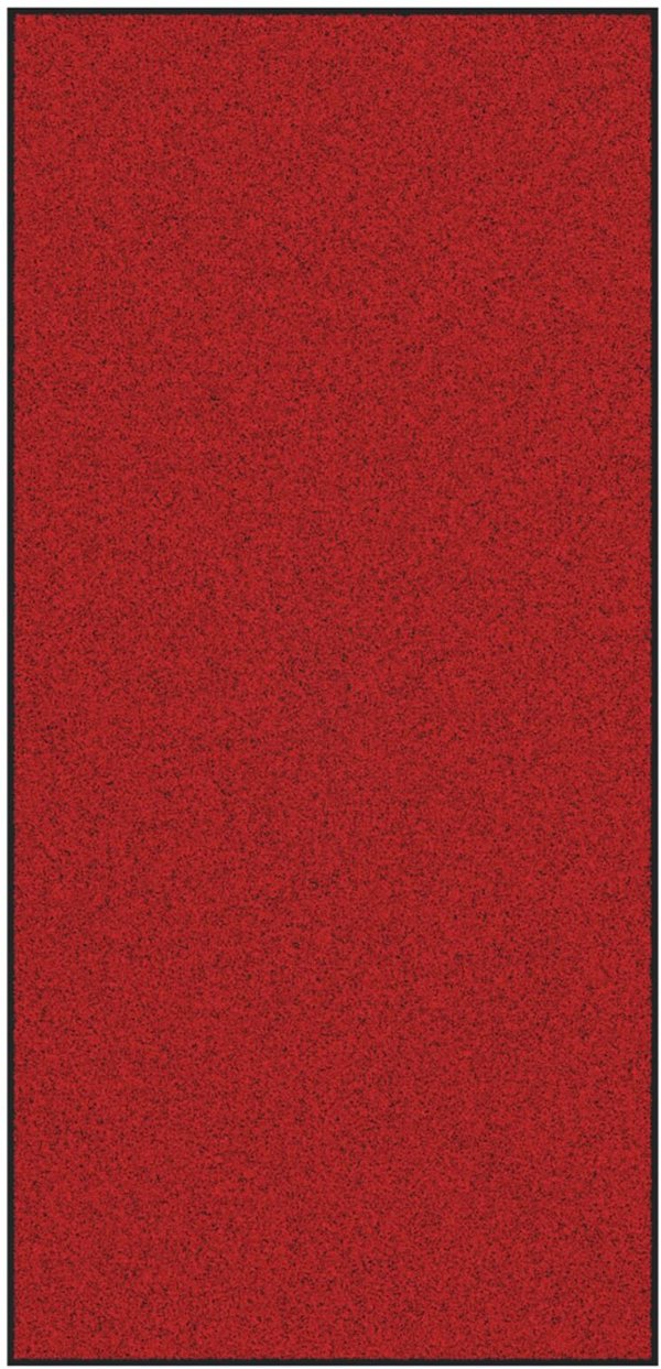 Wycieraczka vidaXL Czerwona, Czarna Polipropylen 250 x 120 x 0.9 cm