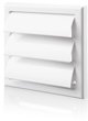 Eksagogi toixou me zalousies 187x187mm fi 125mm leukí MW120AZK