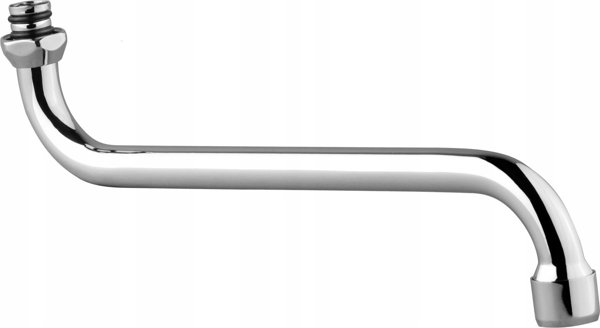 Hydroland Στόμιο Μπαταρίας S 1/2" 18cm, WYLEWKA L-180MM - Επιχρωμιωμένο