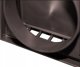 Wylot scienny z zaworem zwrotnym i okapem 187x187m fi 125mm braz MW122AZPKBR