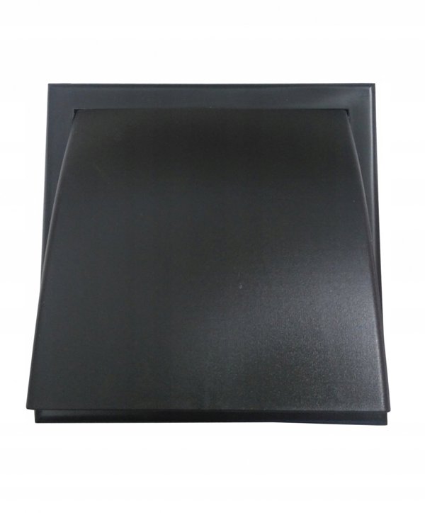 Wylot scienny z zaworem zwrotnym i okapem 154x154mm fi 100mm braz MW102AZPKBR