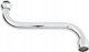 Hydroland Στόμιο Βρύσης Τύπου S 1/2" L-160mm, Επιχρωμιωμένο Ορειχάλκινο με Ενσωματωμένο Αεριστή, WL.S-160.B