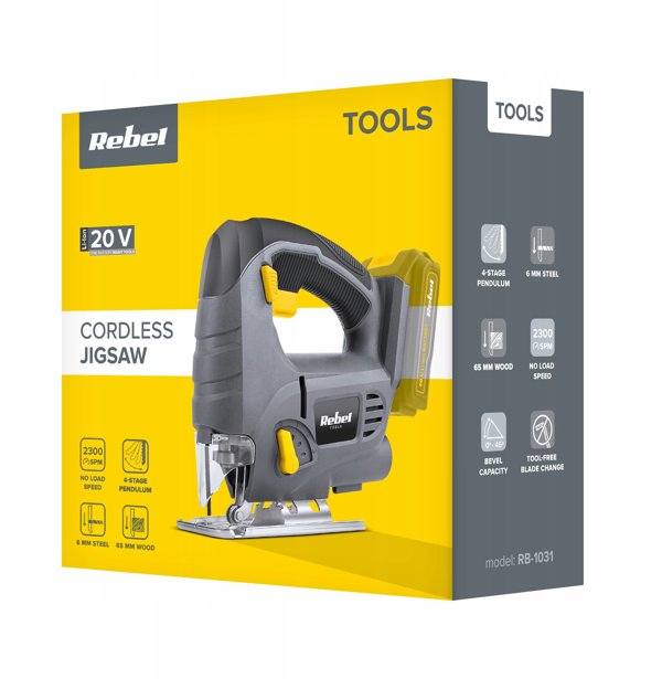 Wyrzynarka Rebel Tools RB-1031 20 V