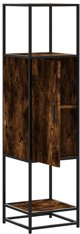 Υψηλή Ντουλάπα Καπνιστή Δρυς 35.5x35x139 εκ Lumarko