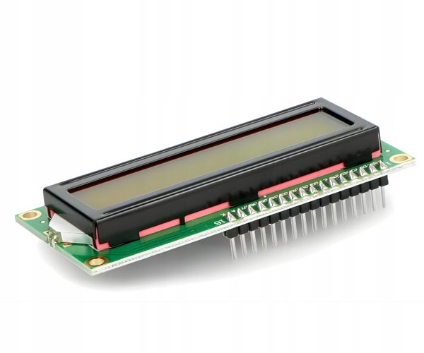 Οθόνη LCD 2x16 χαρακτήρων LCD-AC-1602E-YIY/G-E6 Πράσινη Justpi