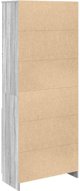 vidaXL Ψηλή Ντουλάπα Γκρι Sonoma Δρυς 70x35x180 εκ.