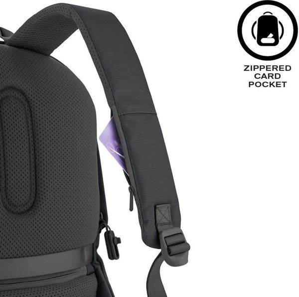 XD Design Bobby Soft Αντικλεπτικό Σακίδιο Πλάτης για Laptop 15.6", Μαύρο, P705.791
