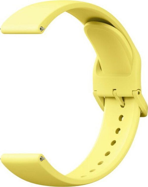 Xiaomi Λουράκι Ρολογιού TPU για Smartwatch 135mm-205mm - Λεμονί Κίτρινο