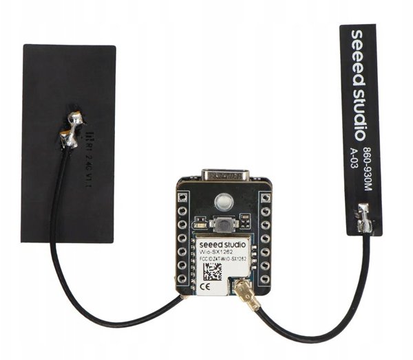 Xiao ESP32-S3 + Wio-SX1262 rinkinys, skirtas Meshtastic ir LoRa/LoRaWAN – Seeedstudio 102010611