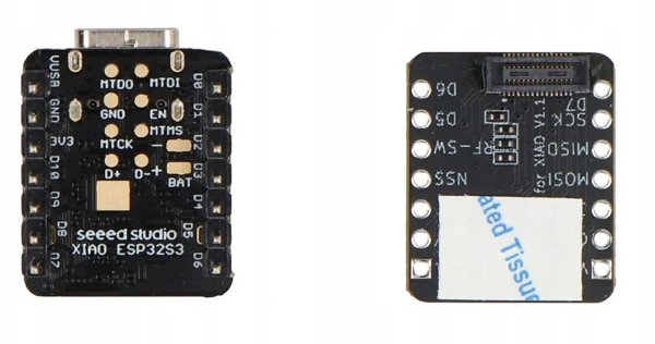 Xiao ESP32-S3 + Wio-SX1262 rinkinys, skirtas Meshtastic ir LoRa/LoRaWAN – Seeedstudio 102010611