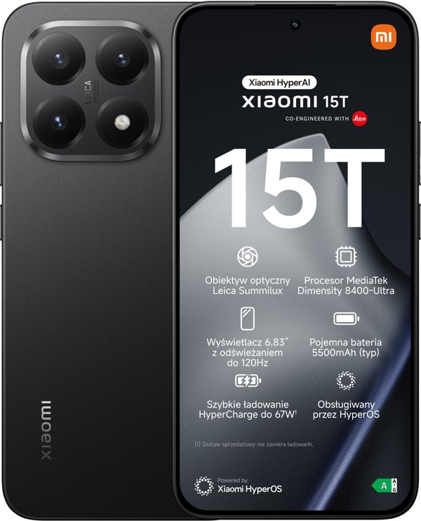Xiaomi 15T 12/512GB 5G Black