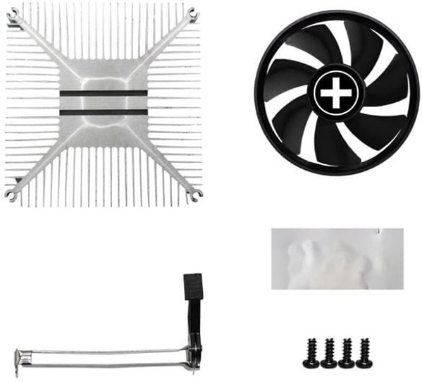 Xilence A250PWM.B Επεξεργαστής Αερόψυξης 9,2 cm Μαύρος 1 τεμάχιο