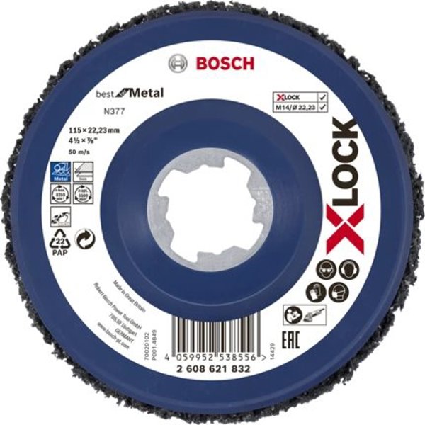 X-LOCK Πλάκα καθαρισμού N377 115mm