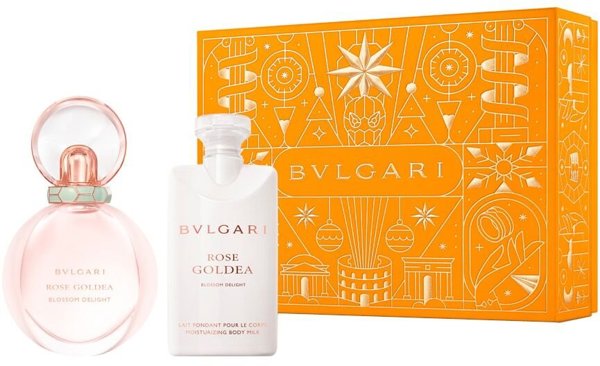 Xmas 2024 Set Bvlgari: Rose Goldea Blossom Delight 2019, Eau De Parfum, For Women, 50 ml + Rose Goldea Blossom Delight 2019, Hydrating, Body Lotion, 75 ml For Women
