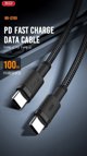 XO cable NB-Q199 PD USB-C - USB-C 1,5m 100W black