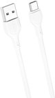 XO καλώδιο NB200 USB - USB-C 2,0m 2.1A λευκό 6920680878086