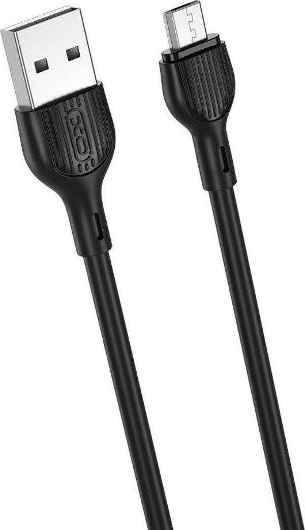 XO cable NB200 USB - microUSB 1,0m 2.1A black