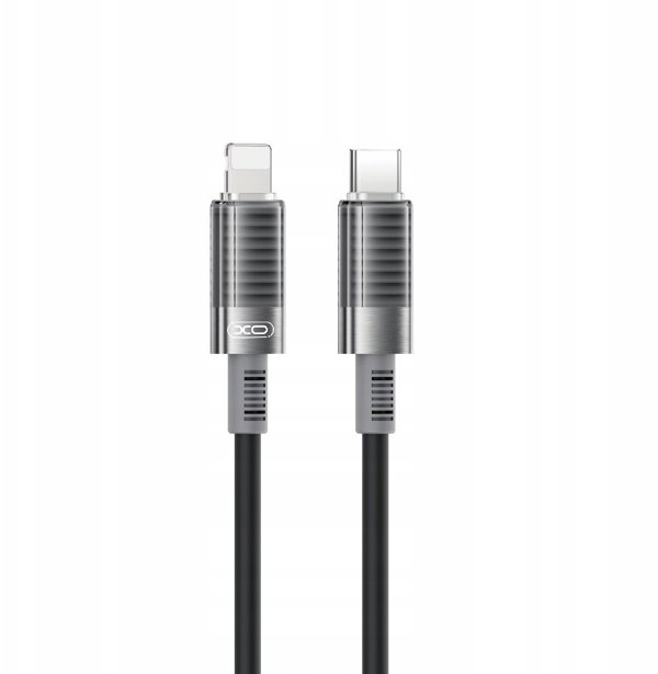 XO καλώδιο NB-Q282B PD USB-C - USB-C 1,0m 60W μαύρο 6920680860418