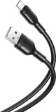 Καλώδιο USB XO Καλώδιο USB σε USB-C XO 2.1A (μαύρο)