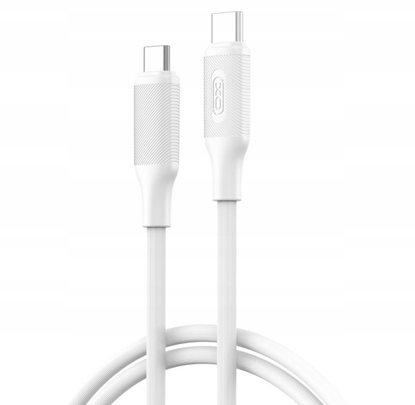 XO καλώδιο NB-Q265B PD USB-C - USB-C 1,0m 60W λευκό 6920680855056